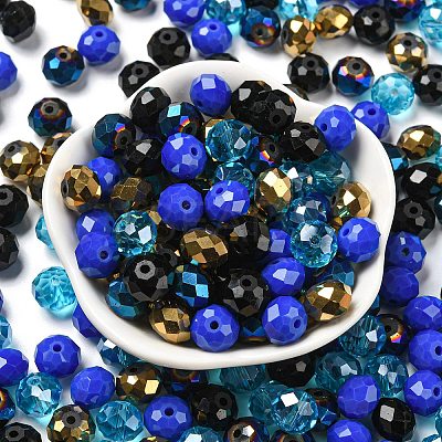 Glass Beads Strands EGLA-A034-SM8mm-36-1