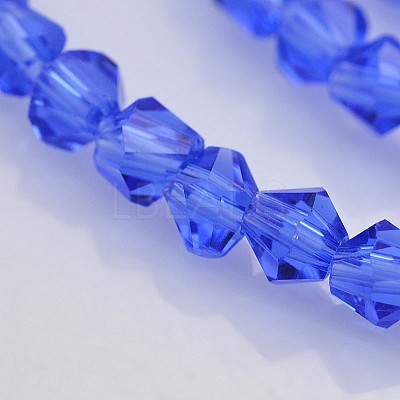 Faceted Bicone Glass Beads Strands EGLA-P017-3mm-10-1