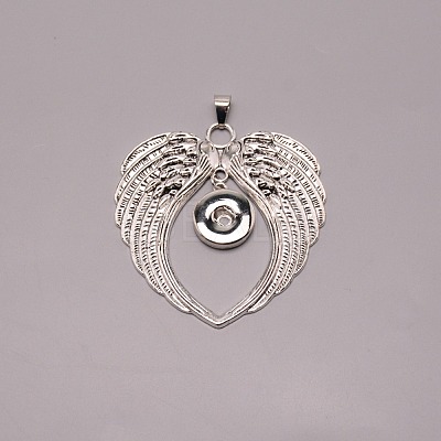 Wing Alloy Pendant Setting MAK-WH0011-02-1