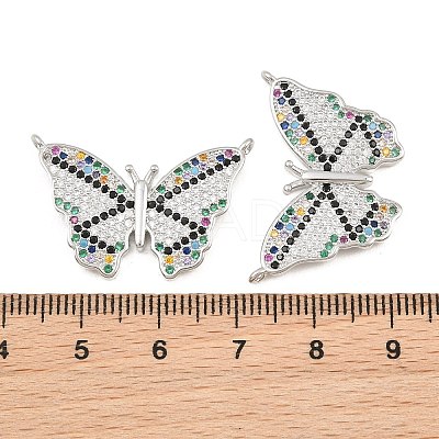 Brass Micro Pave Cubic Zirconia Pendants CU-CBA908F-05P-08-1