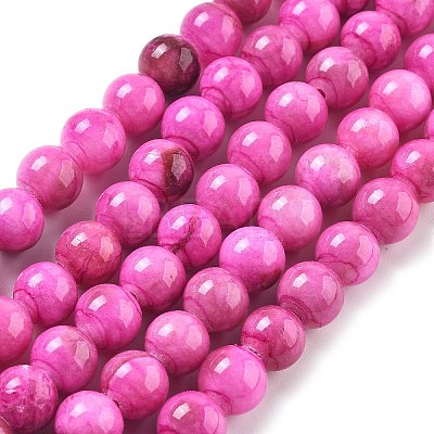 Natural Persian Jade Beads Strands G-A255-A02-02C-1