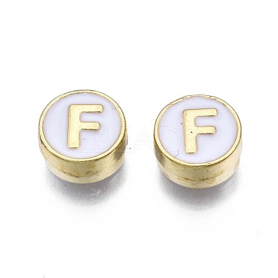 Alloy Enamel Beads ENAM-N052-006-01F-RS-1