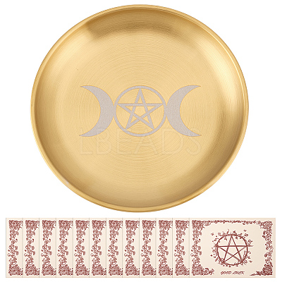 1Pc 201 Stainless Steel Candle Holder AJEW-ME0001-04C-1