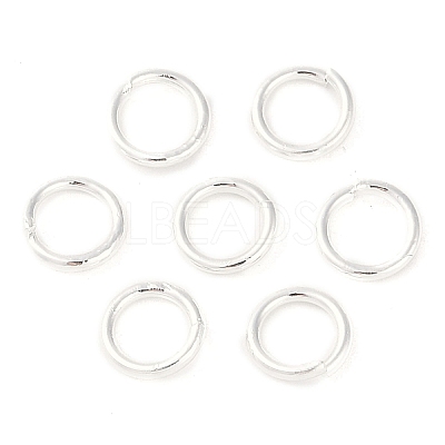 Brass Open Jump Rings KK-N254-45C-S-1