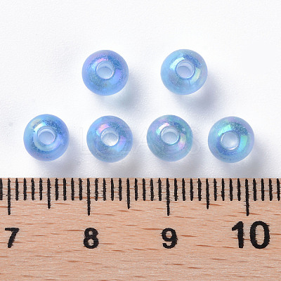 Transparent Acrylic Beads X-MACR-S370-B6mm-749-1