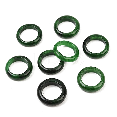 Natural Myanmar Jade/Burmese Jade Linking Rings GG-CBAC08B-02A-1