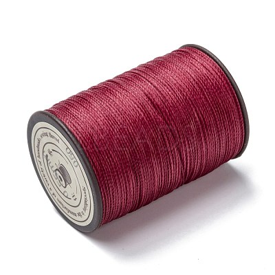 Round Waxed Polyester Thread String YC-D004-02C-050-1