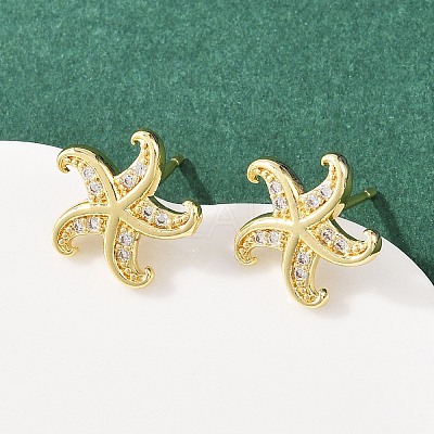 Brass Micro Pave Cubic Zirconia Pendant & Stud Earrings Sets for Women SJEW-F227-01A-G-1