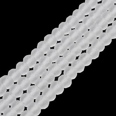 Transparent Glass Beads Strands X1-EGLA-A034-T4mm-MD19-1