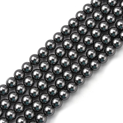 Eco-Friendly Glass Pearl Beads HY-J002-8mm-HX088-1