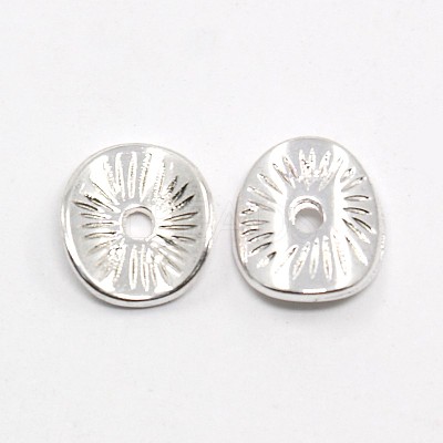 Tibetan Style Wavy Spacer Beads TIBEP-A11067-S-LF-1
