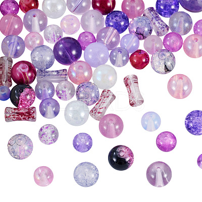 80G Transparent Glass Beads DGLA-TA0001-47H-1