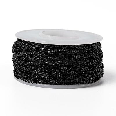 Handmade 304 Stainless Steel Cable Chains STAS-P213-05B-01-1