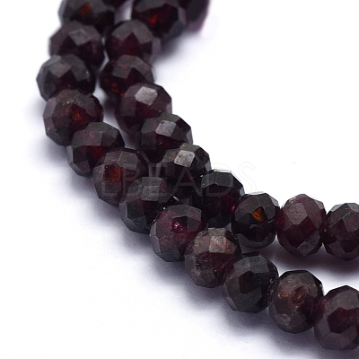 Natural Garnet Beads Strands G-K223-26-4mm-1