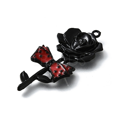 Alloy Enamel Gothic Style Pendants PALLOY-R157-06EB-02A-1
