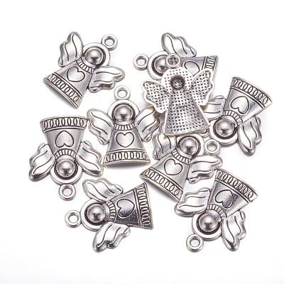 Tibetan Style Alloy Pendants TIBEB-A11978-AS-LF-1