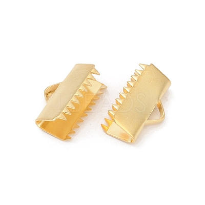 304 Stainless Steel Ribbon Crimp Ends STAS-E471-05L-G-1