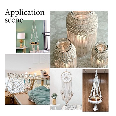 DIY Woven Net/Web Shape Home Decorate Makings DIY-PH0027-05-1