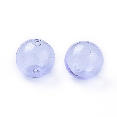 Handmade Blown Glass Beads BLOW-T001-32B-04-1