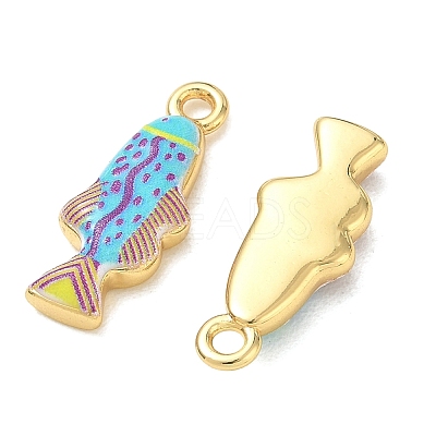 Printed Brass Pendants KK-CBAF9BC-19G-07-1