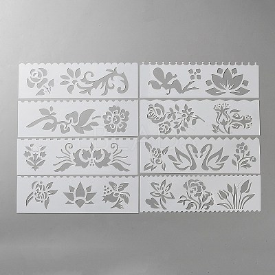 Plastic Drawing Stencil DIY-WH20001-12A-1