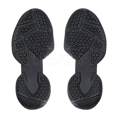 Shoe Repair Synthetic Rubber Shoe Sole Replacement DIY-WH0899-726B-1