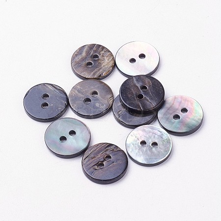 2-Hole Shell Buttons LS-BUTT-L019-02E-1