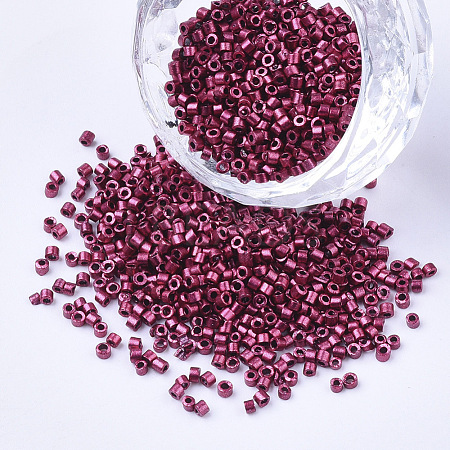 Glass Cylinder Beads SEED-Q036-01A-C08-1