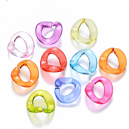 Transparent Acrylic Linking Rings X-OACR-S036-004A-J-1