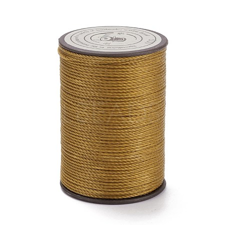 Round Waxed Polyester Thread String YC-D004-02E-009-1