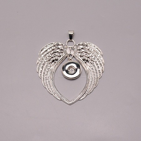 Wing Alloy Pendant Setting MAK-WH0011-02-1