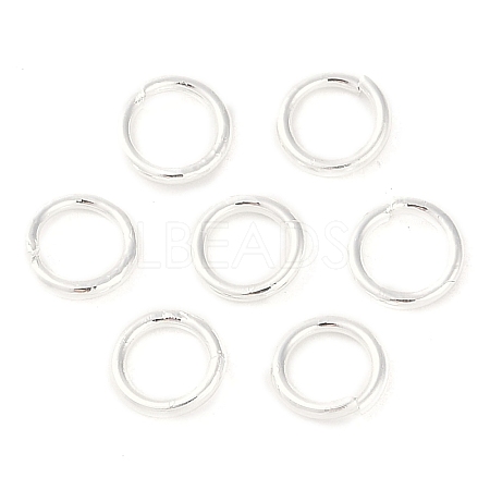 Brass Open Jump Rings KK-N254-45C-S-1
