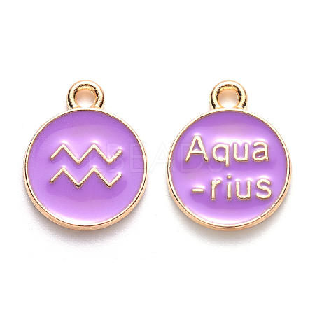 Alloy Enamel Pendants LS-ENAM-S124-01A-01J-1