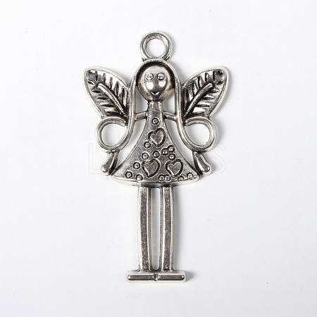 Tibetan Style Alloy Pendants X-LF1725Y-1