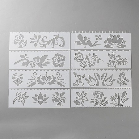 Plastic Drawing Stencil DIY-WH20001-12A-1