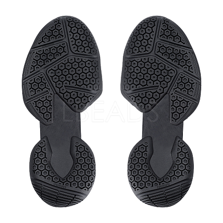 Shoe Repair Synthetic Rubber Shoe Sole Replacement DIY-WH0899-726B-1