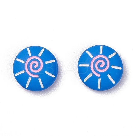 Opaque Resin Cabochons CRES-J045-06B-1