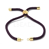 Cotton Cord Bracelet Making KK-F758-03O-G-1
