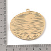 Printed Alloy Big Pendants AL-CBAA786-02G-4