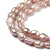 Natural Cultured Freshwater Pearl Beads Strands PEAR-L033-30B-2
