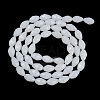 Electroplate Imitation Jade Glass Beads Strands LS-EGLA-N013-J8mm-D03-2