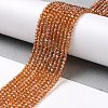 Electroplate Transparent Glass Beads Strands LS-GLAA-H021-01A-FR02-3