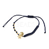 Adjustable Nylon Thread Braided Bead Bracelets Sets BJEW-JB05545-12