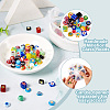 Handmade Millefiori Glass Beads LAMP-KS0001-01-4