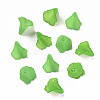Transparent Acrylic Bead Caps X-PL551-C07-4