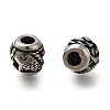 304 Stainless Steel European Beads STAS-D191-09E-AS-1