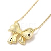 304 Stainless Steel Pendant Necklaces NJEW-U002-17G-1