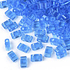 2-Hole Glass Seed Beads SEED-T003-01B-06-1