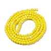 Opaque Glass Beads Strands EGLA-A035-P3mm-L04-2