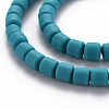 Polymer Clay Bead Strands CLAY-T001-C42-5